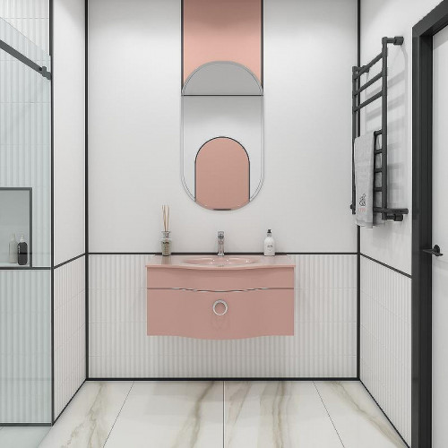 Зеркало Caprigo Контур 55 М-359-CR Серебро