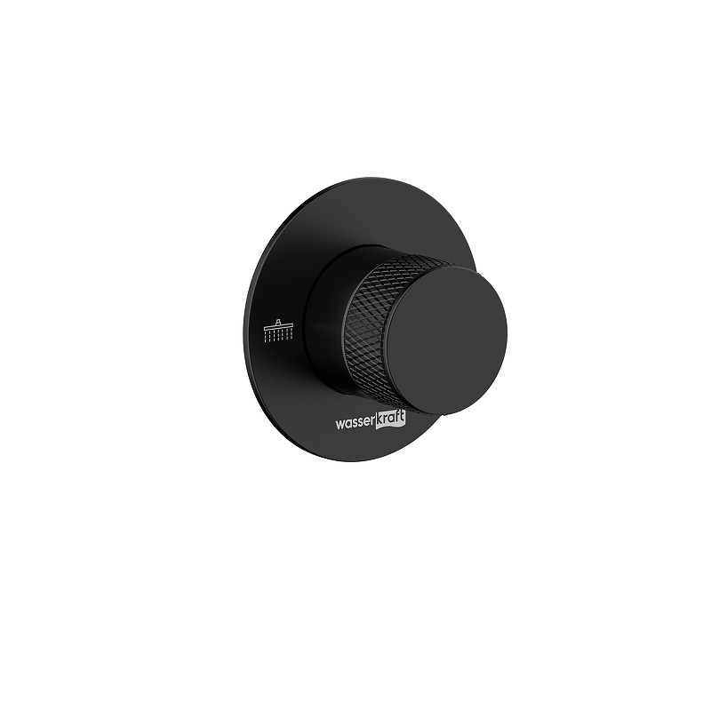 Переключатель потоков WasserKRAFT Мюриц (Muritz) 98DVR2MB цвет Черный матовый