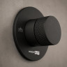 Переключатель потоков WasserKRAFT Мюриц (Muritz) 98DVR2MB цвет Черный матовый