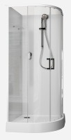Душевая кабина Aquanet Passion EVO R White 100х100 281965 без гидромассажа