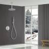 Душевая система Abber Emotion AF8821W цвет Белый матовый