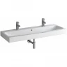 Раковина Geberit iCon 120 124020000 Белая фарфор подвесная, полувстраиваемая