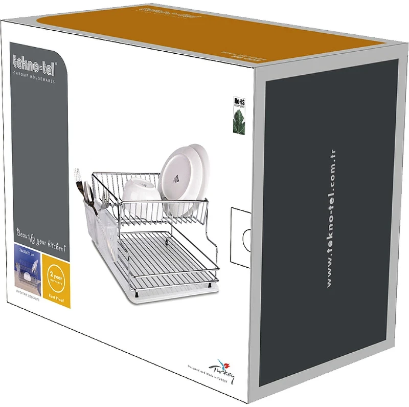 Сушилка для посуды Tekno-tel KB005SS Нержавеющая сталь