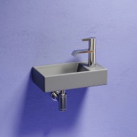 Раковина Ceramicanova Element 41 L CN6051LMH Антрацит матовый фарфор подвесная