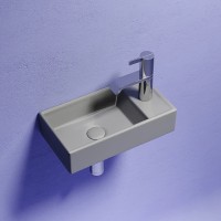 Раковина Ceramicanova Element 41 L CN6051LMH Антрацит матовый фарфор подвесная