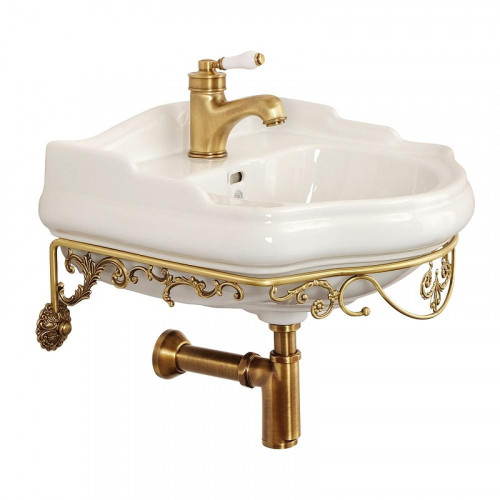 Консоль с раковиной Migliore Bella 55 31217 цвет Бронза