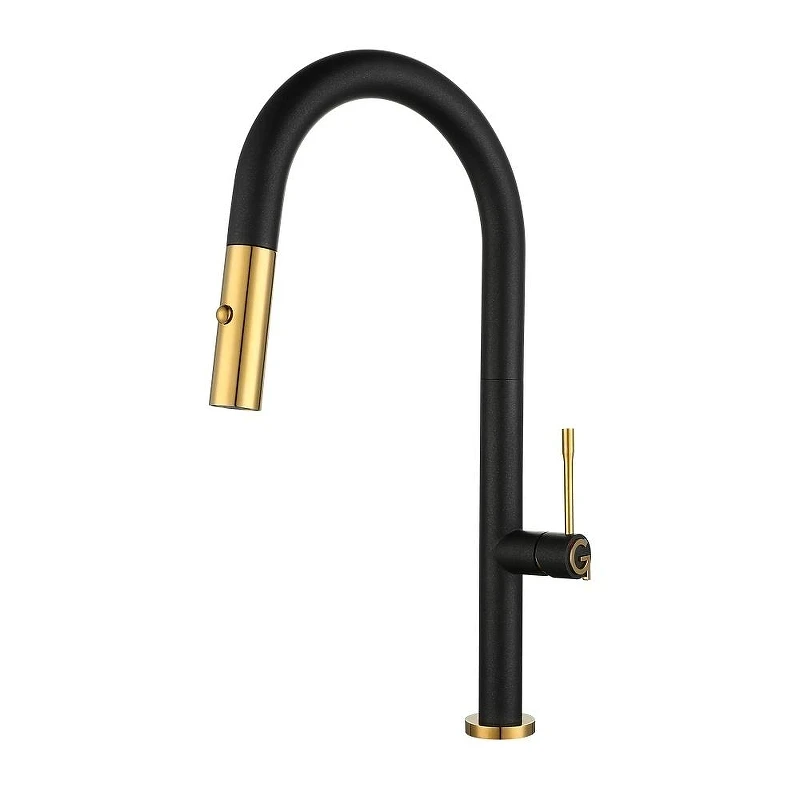 Смеситель для кухни Rivelato Asti 3972500 antracite oro цвет Антрацит Золото