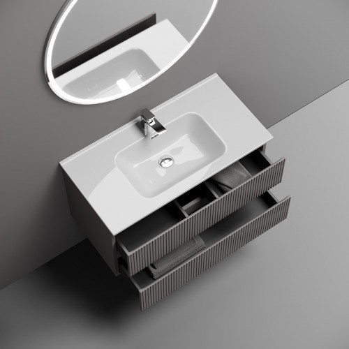 Тумба под раковину Sancos Snob T 90 SNT90SM подвесная Doha Soft