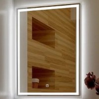 Зеркало Континент Fancy 600x800 ЗЛП1073 с подсветкой с сенсорным выключателем стекло