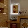 Зеркало Континент Fancy 600x800 ЗЛП1073 с подсветкой с сенсорным выключателем стекло