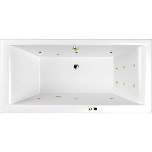 Акриловая ванна Whitecross Savia Duo 170x80 0103.170080.100.LINE.GL с гидромассажем