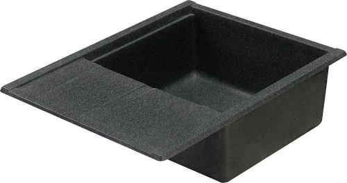 Кухонная мойка Aquaton Делия 65 1A718632DE210 Графит искусственный камень (литьевой мрамор) встраиваемый