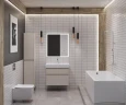 Тумба под раковину Aquanet Nova Lite 2.0 60 346322 подвесная цвет Бежевый