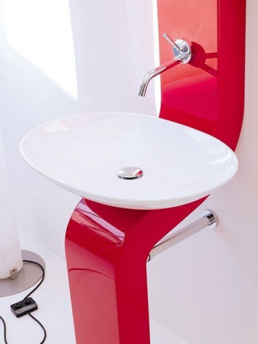 Раковина Artceram La Fontana 60 LFL001 01 00 Белая фарфор накладная