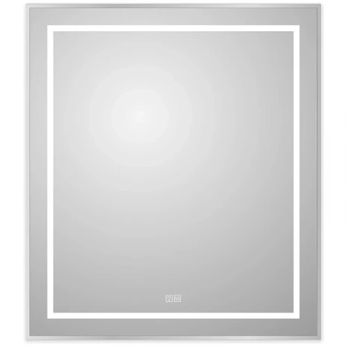 Зеркало BelBagno Kraft 70 SPC-KRAFT-700-800-LED-TCH-WARM с подсветкой Сатин с сенсорным выключателем и подогревом стекло