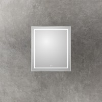 Зеркало BelBagno Kraft 70 SPC-KRAFT-700-800-LED-TCH-WARM с подсветкой Сатин с сенсорным выключателем и подогревом стекло