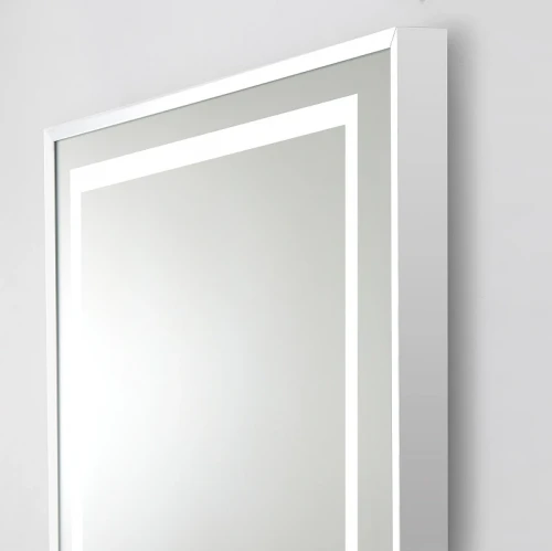 Зеркало BelBagno Kraft 70 SPC-KRAFT-700-800-LED-TCH-WARM с подсветкой Сатин с сенсорным выключателем и подогревом стекло