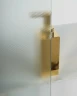 Душевой уголок BelBagno Uno 85х85 UNO-195-A-2-85-P-Cr профиль Хром стекло рифленое