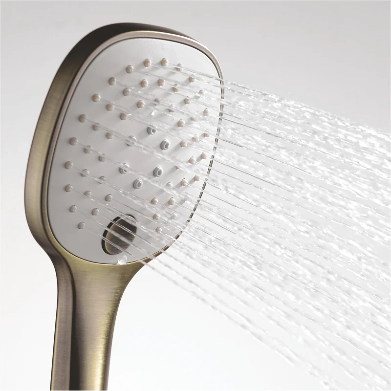 Ручной душ WasserKRAFT A050 Светлая бронза пластик