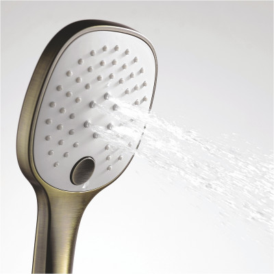 Ручной душ WasserKRAFT A050 Светлая бронза пластик