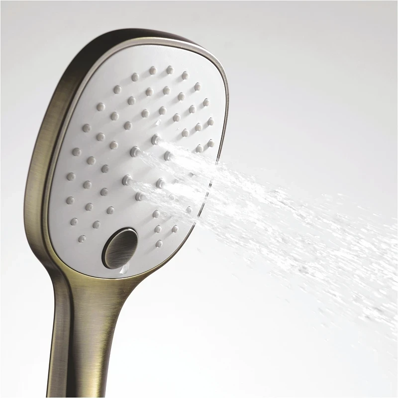 Ручной душ WasserKRAFT A050 Светлая бронза пластик