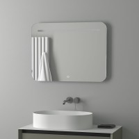 Зеркало Evoform Ledline 60x80 BY 2445 с подсветкой 6.5 W - сенсорный выключатель стекло