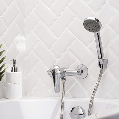 Смеситель для душа Ростовская Мануфактура Сантехники SL50-003 Хром