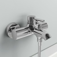 Смеситель для ванны Ideal Standard Ceraline BC199AA Хром латунь на стену