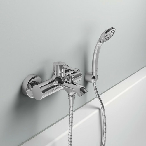 Смеситель для ванны Ideal Standard Ceraline BC199AA Хром латунь на стену