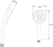 Ручной душ DIWO Муром DW-MU250UCR цвет Хром