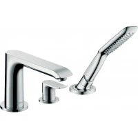 Смеситель на борт ванны Hansgrohe Metris 31190000 Хром