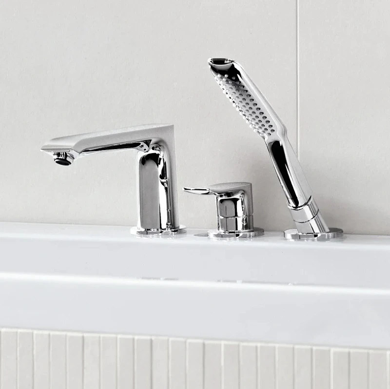 Смеситель на борт ванны Hansgrohe Metris 31190000 Хром