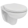 Комплект унитаза с инсталляцией Ideal Standard Prosys Eco Frame Eurovit W660101 с сиденьем Микролифт фарфор подвесной