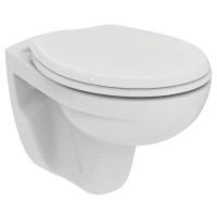Комплект унитаза с инсталляцией Ideal Standard Prosys Eco Frame Eurovit W660101 с сиденьем Микролифт фарфор подвесной