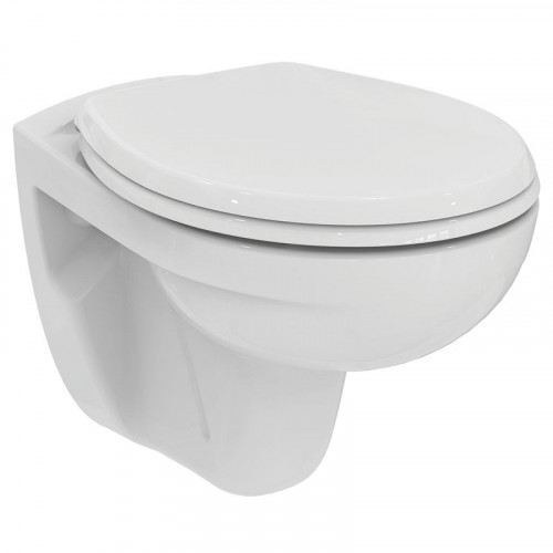 Комплект унитаза с инсталляцией Ideal Standard Prosys Eco Frame Eurovit W660101 с сиденьем Микролифт фарфор подвесной