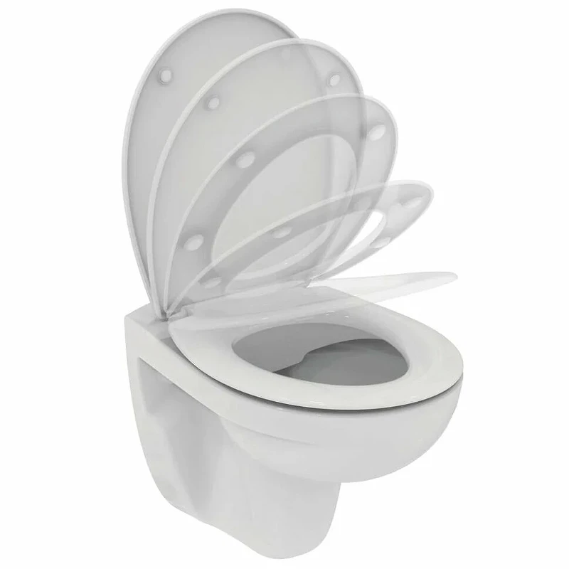 Комплект унитаза с инсталляцией Ideal Standard Prosys Eco Frame Eurovit W660101 с сиденьем Микролифт фарфор подвесной