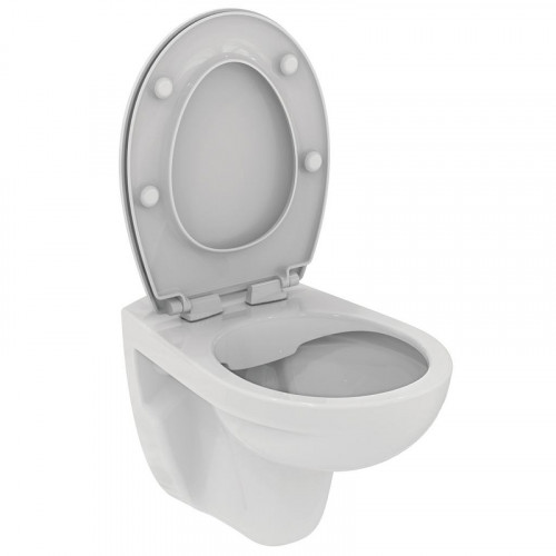 Комплект унитаза с инсталляцией Ideal Standard Prosys Eco Frame Eurovit W660101 с сиденьем Микролифт фарфор подвесной