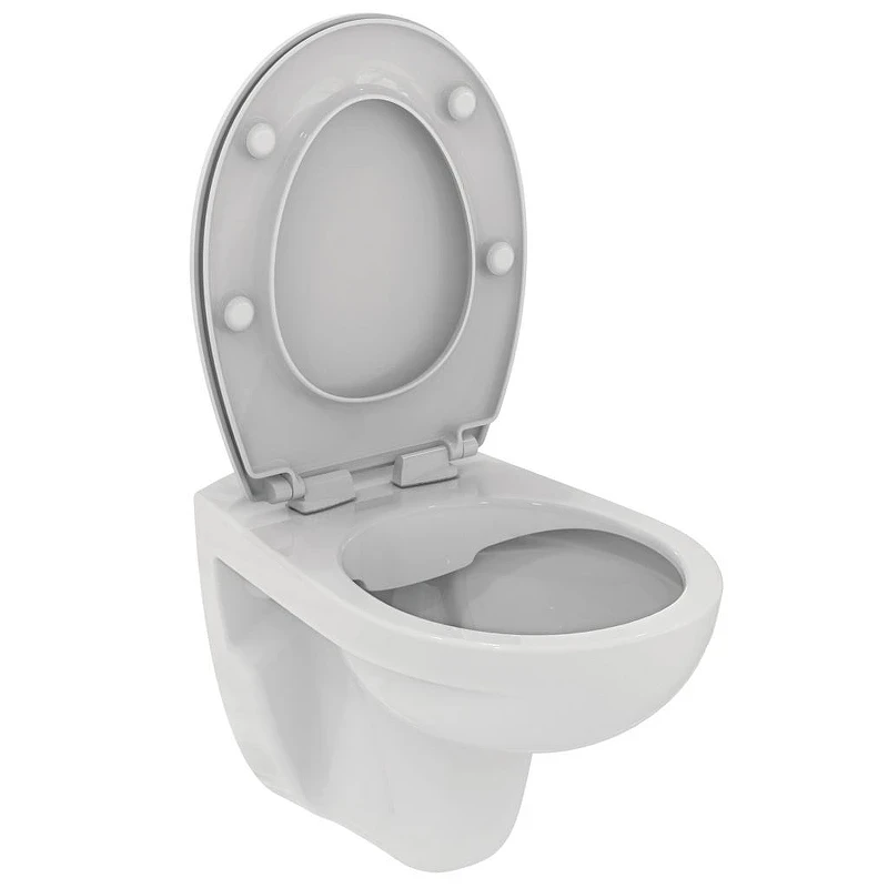 Комплект унитаза с инсталляцией Ideal Standard Prosys Eco Frame Eurovit W660101 с сиденьем Микролифт фарфор подвесной