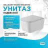 Комплект унитаза WellWant Tesoro WWU01111W с инсталляцией Charus City CR.200.21.01 с сиденьем Микролифт и клавишей смыва Хром глянцевый