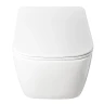 Комплект унитаза WellWant Tesoro WWU01111W с инсталляцией Charus City CR.200.21.01 с сиденьем Микролифт и клавишей смыва Хром глянцевый
