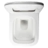Комплект унитаза WellWant Tesoro WWU01111W с инсталляцией Charus City CR.200.21.01 с сиденьем Микролифт и клавишей смыва Хром глянцевый
