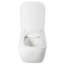 Комплект унитаза WellWant Tesoro WWU01111W с инсталляцией Charus City CR.200.21.01 с сиденьем Микролифт и клавишей смыва Хром глянцевый