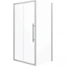 Душевой уголок Esbano Flex 110x90 ESOGF119PSC профиль Хром стекло прозрачное