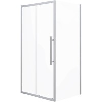 Душевой уголок Esbano Flex 110x90 ESOGF119PSC профиль Хром стекло прозрачное