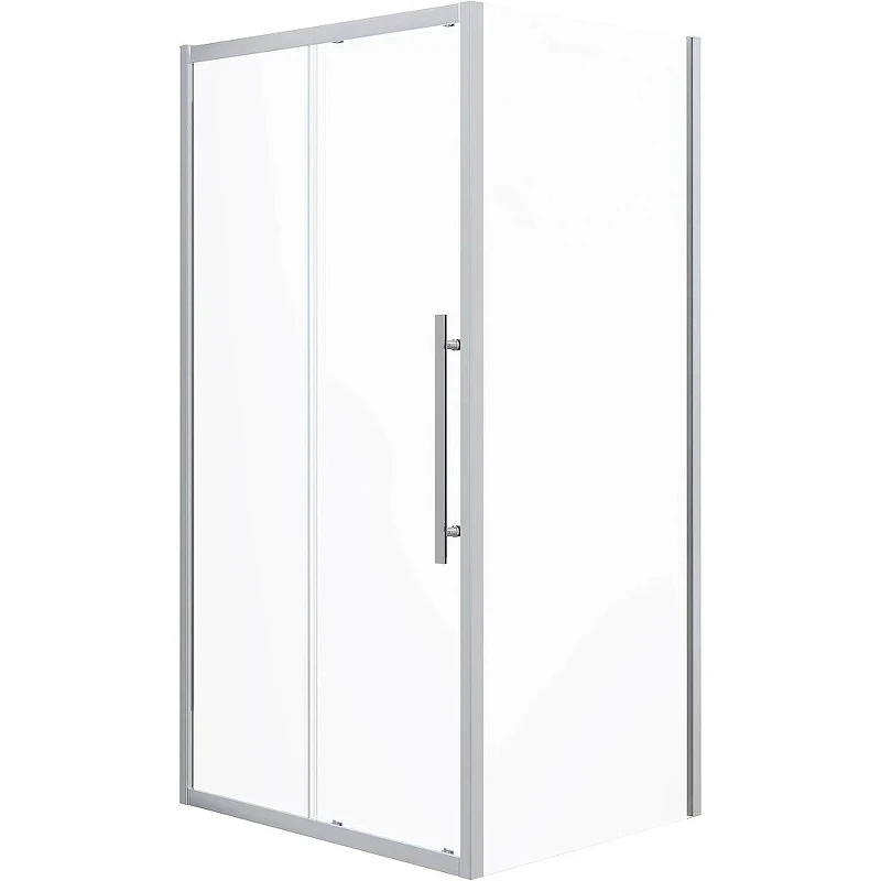 Душевой уголок Esbano Flex 110x90 ESOGF119PSC профиль Хром стекло прозрачное