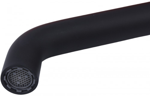 Смеситель для раковины Bronze de Luxe Focus 24686BG Черный матовый латунь встраиваемый