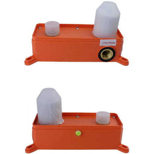 Смеситель для раковины Bronze de Luxe Focus 24686BG Черный матовый латунь встраиваемый