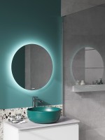 Зеркало Cersanit Eclipse 80 64143 с подсветкой с датчиком движения стекло