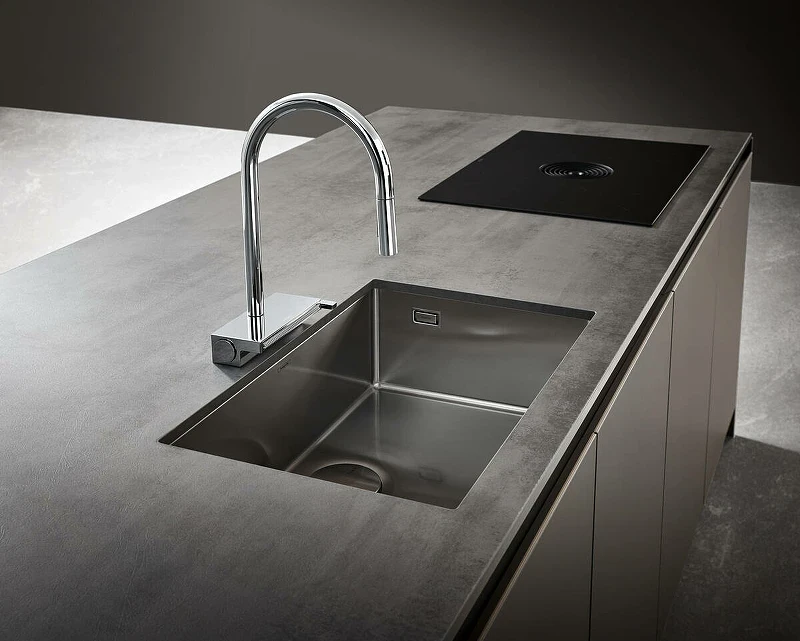 Смеситель для кухни Hansgrohe Aquno Select M81 73831000 Хром латунь