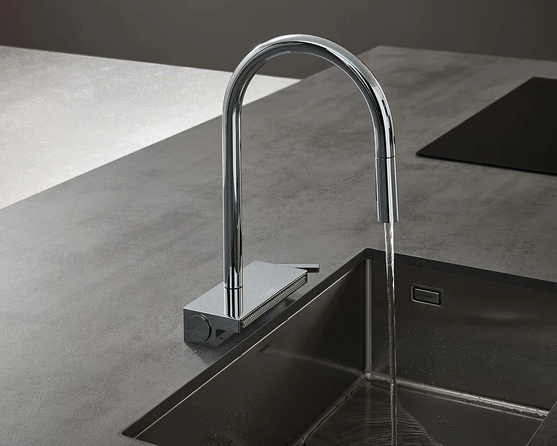 Смеситель для кухни Hansgrohe Aquno Select M81 73831000 Хром латунь